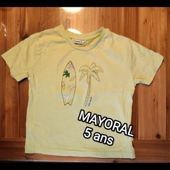 T.shirt MAYORAL 5 ans 
