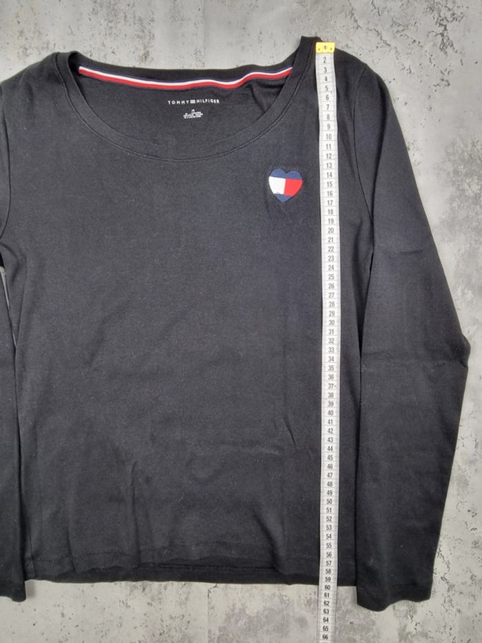 Sweat fin Tommy Hilfiger – Noir – Taille M Femme (mesures en photos) - photo numéro 9