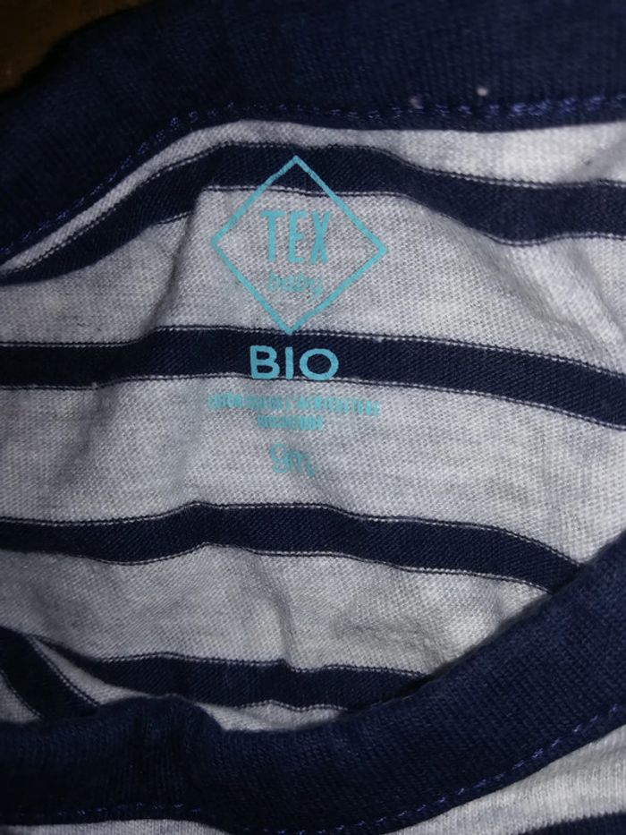Tee shirt Tex Bio taille 9 mois 1€ - photo numéro 2