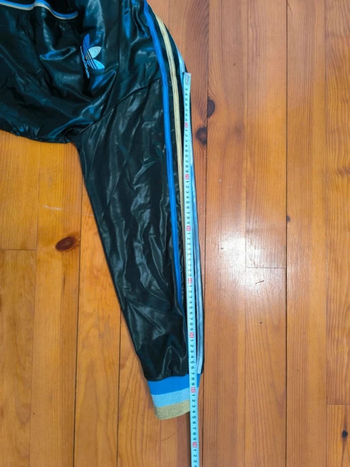 Veste Adidas - Chile 62 - Noir/bleu/doré - Taille M - photo numéro 10