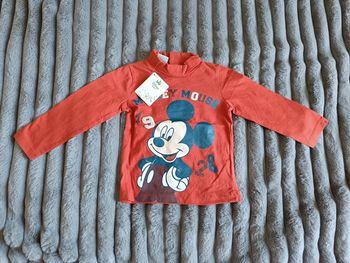NEUF Etiq. T-shirt Mickey T. 86cm Disney