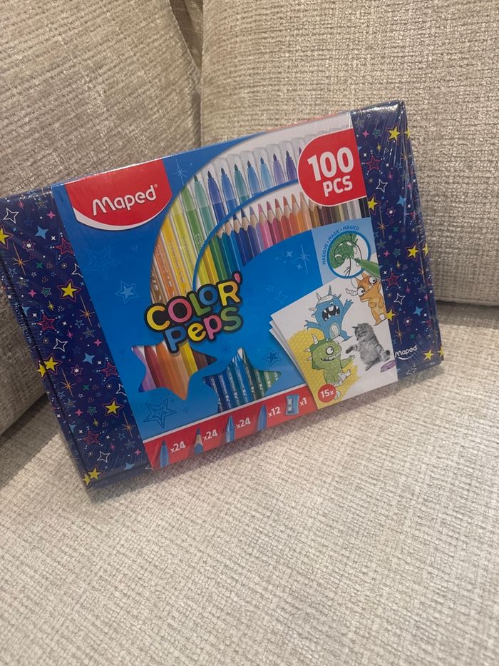 Kit de coloriage 100 pièces + 15 coloriages