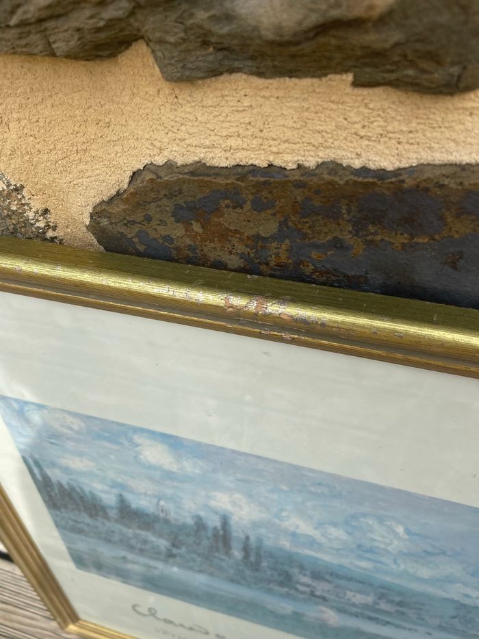 Cadre doré avec litogfaphier - Claude Monet - photo numéro 3