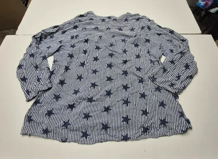 Chemise étoile bleue - photo numéro 5
