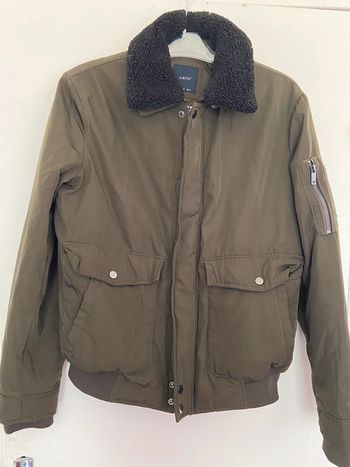 Blouson aviateur kaki celio