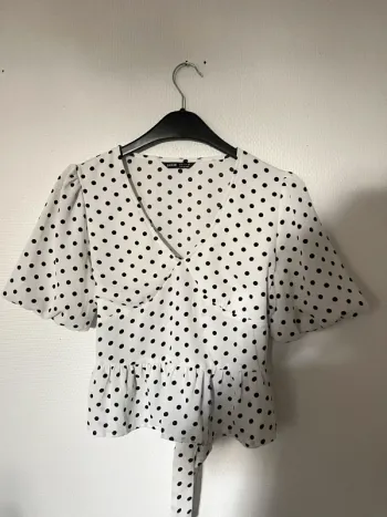 Blouse à pois