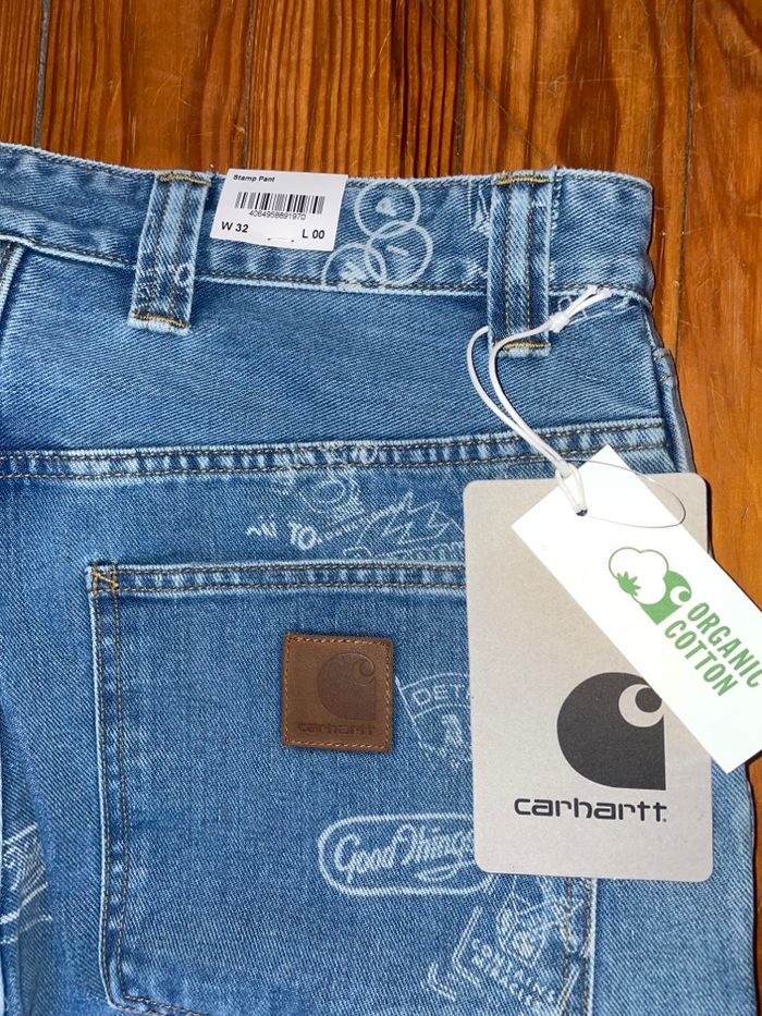 Jeans Carhartt Wip Stamp Pant - photo numéro 4