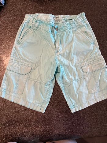 Short turquoise garçon 7 ans sergent major 
