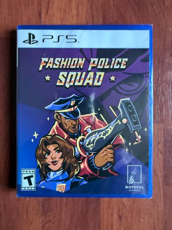 Fashion Police Squad Jeu Sony Playstation Ps5 NEUF sous blister Limited Run Games LRG #102