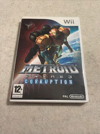 Metroid Prime 3 Corruption Jeu Nintendo Wii Complet FR TBE