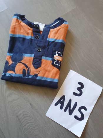 Maillot t-shirt 3ans garçon