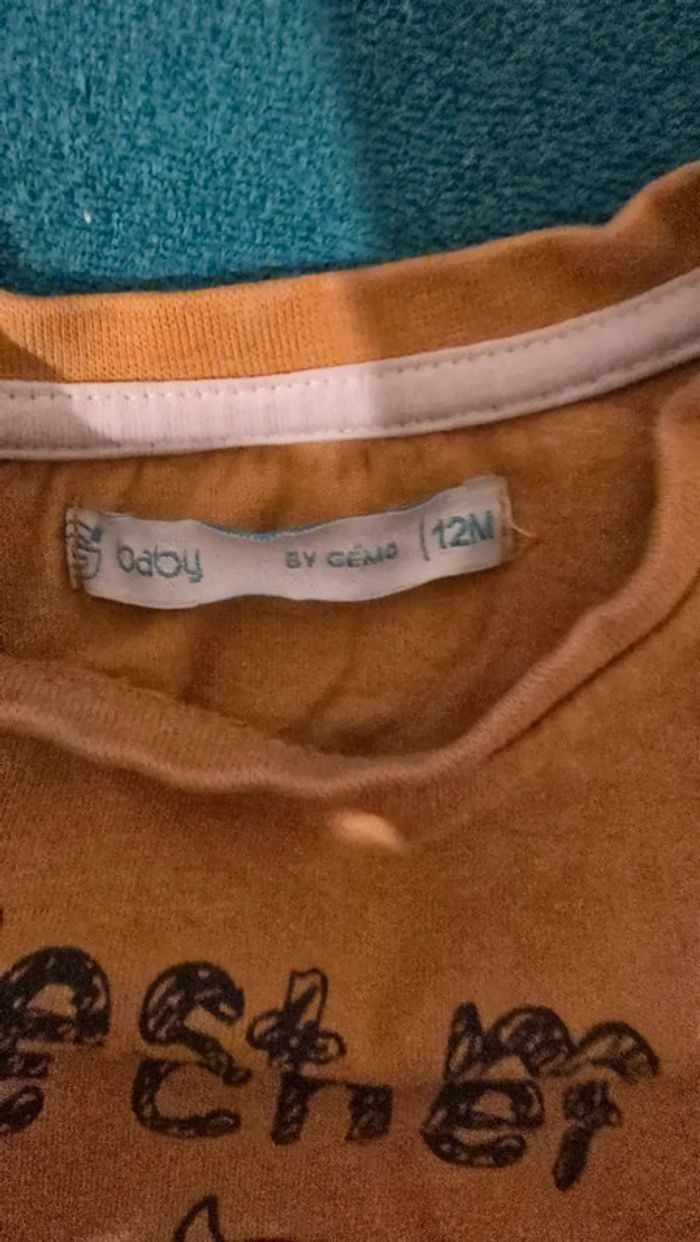 T-shirt manche longue 🌼 12 mois - photo numéro 2