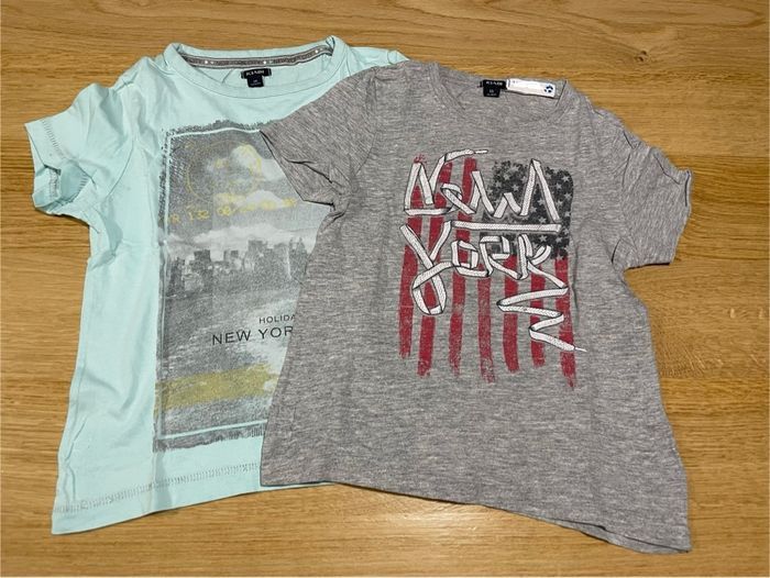 Lot 2 tshirts manches courtes 6 ans - photo numéro 2