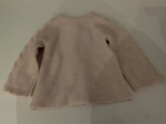 Gilet rose pâle 36 mois - photo numéro 2