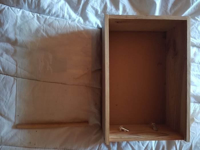 Boite vitrine en bois - photo numéro 5