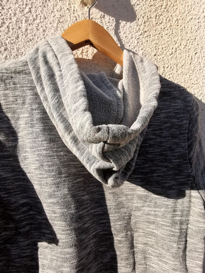 Sweat gris manches courtes liberto - photo numéro 7