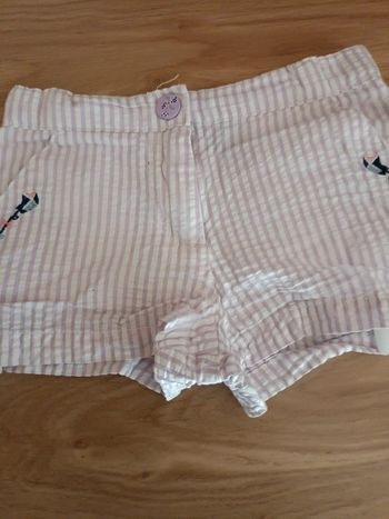 Short 3 ans fille sergent major