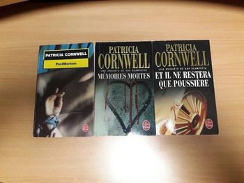 3 livres de Patricia Cornwell en bon état
