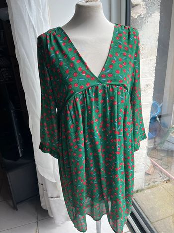 Robe cerises la petite étoile taille 2