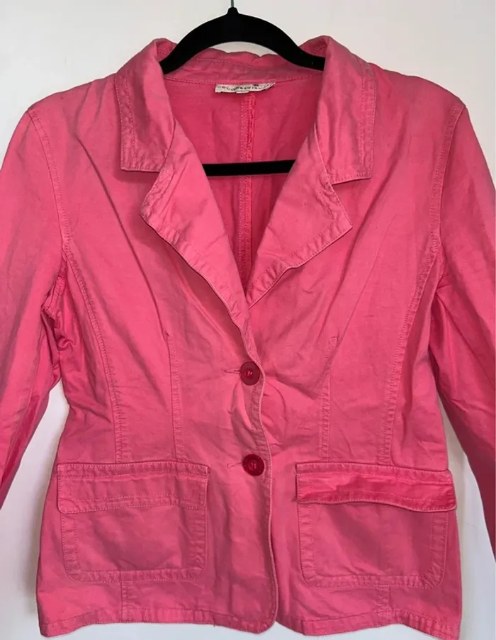 Jolie veste rose femme taille 40 c’est beau la vie - photo numéro 2