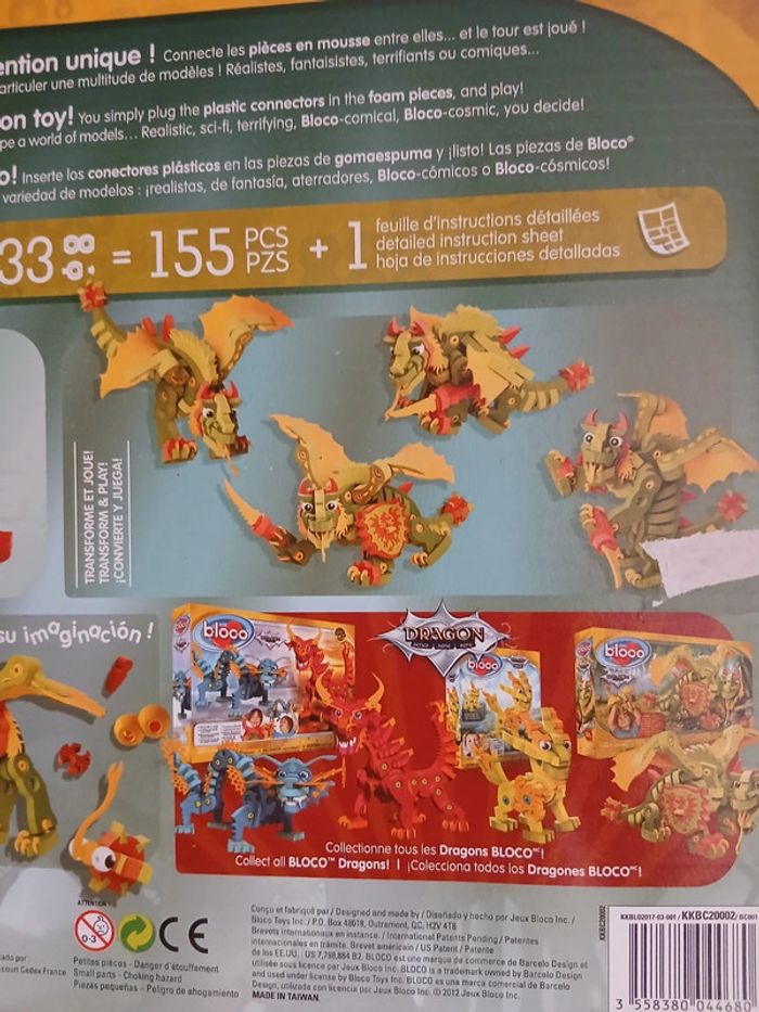 Jeu bloco dragon de combat - photo numéro 11