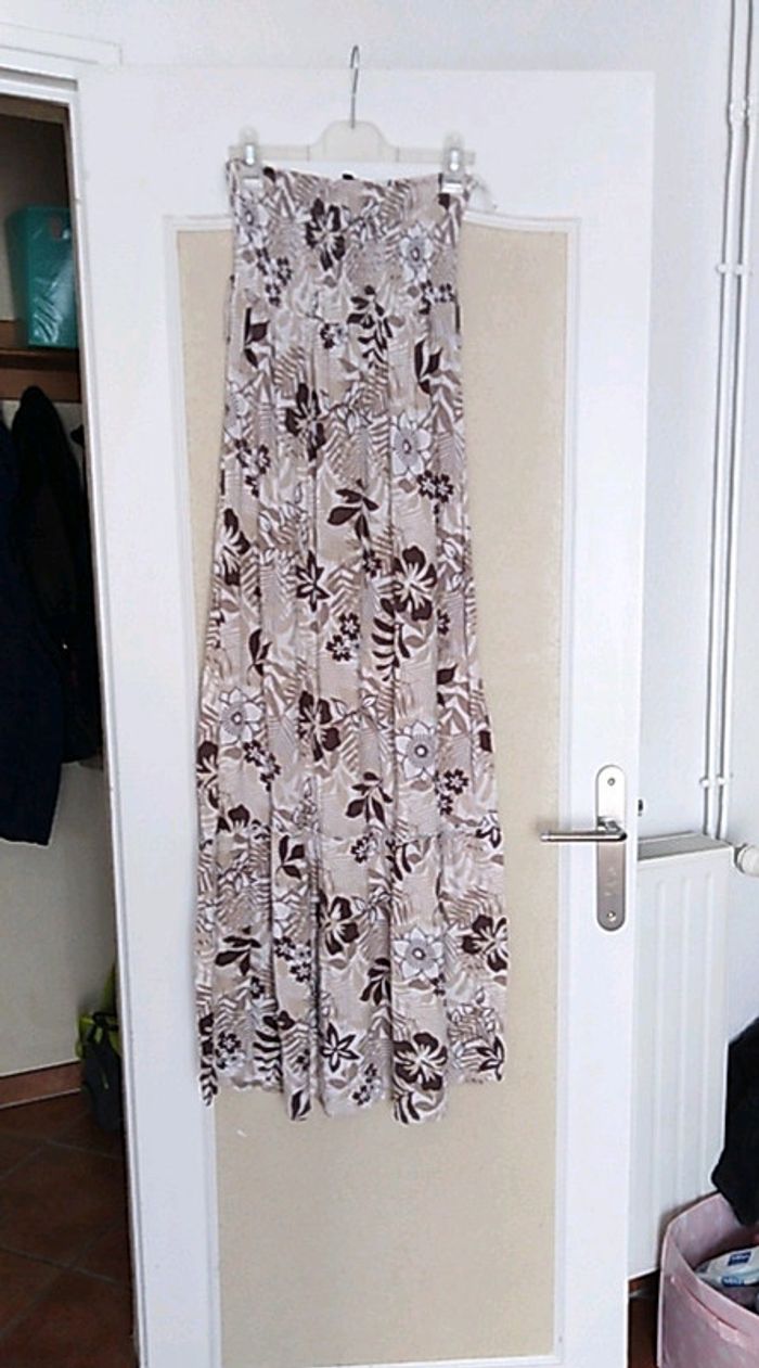 Robe longue bustier