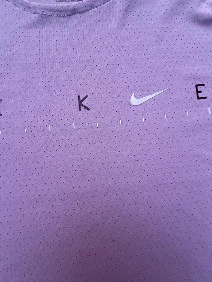 Haut Nike running vilolet taille L - photo numéro 3