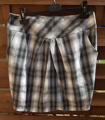 Jupe à carreaux