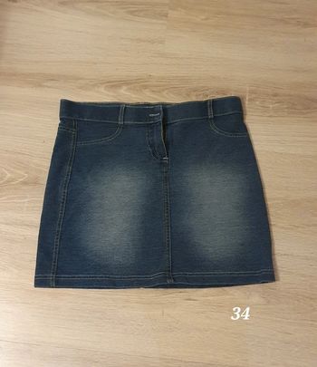 Jupe en jean taille 34