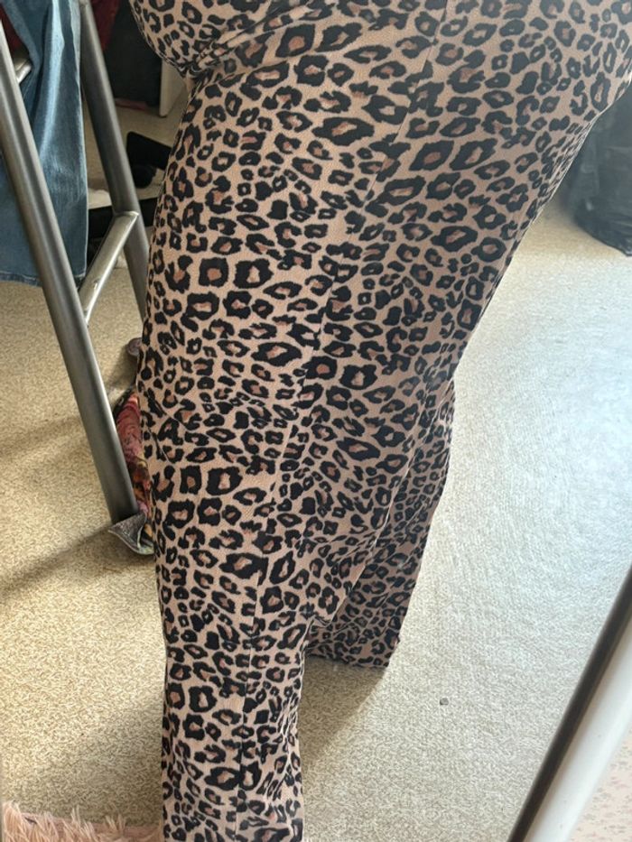 Pantalon léopard taille 48-50 marque george - photo numéro 2