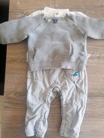 Ensemble gris divers