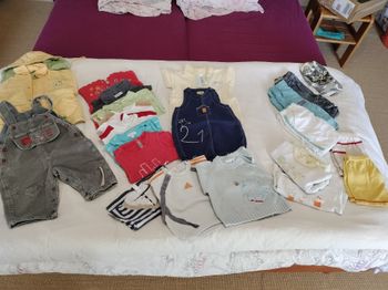 Lot habit garçon 6 mois