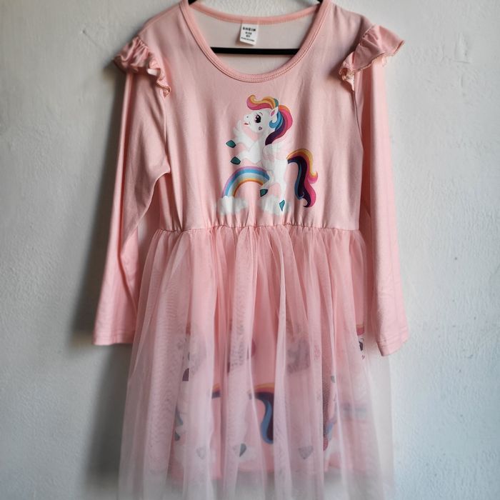 Robe tutu licorne rose Shein - Fille 5 ans - Comme neuve