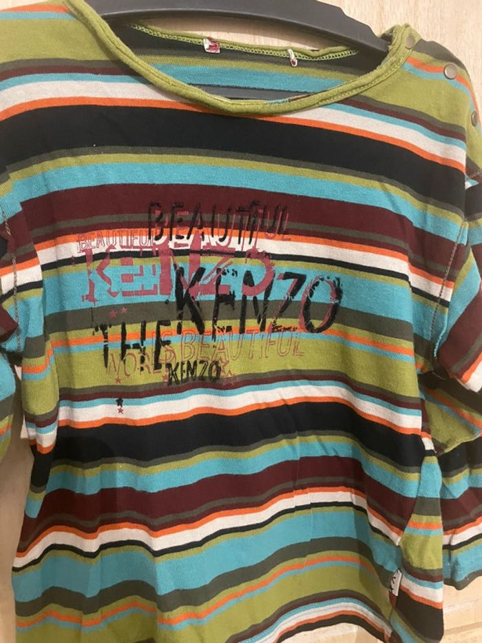 T-shirt Kenzo manche longue - photo numéro 9