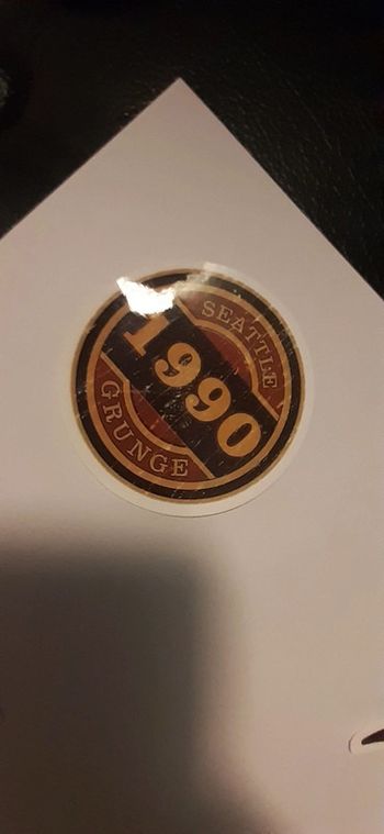 Sticker grunge 1990