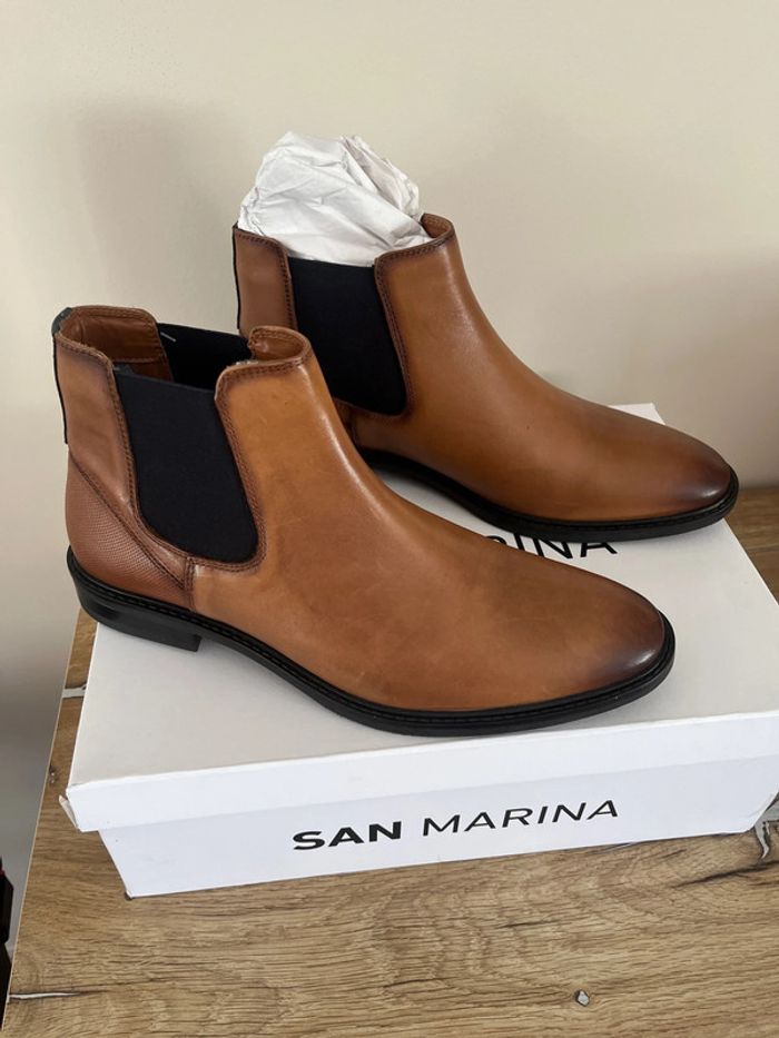Bottes chelsea homme