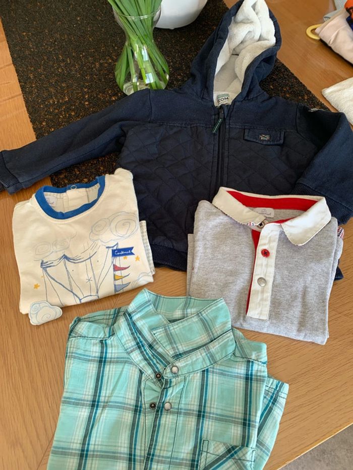 Lot vêtements taille 18 mois