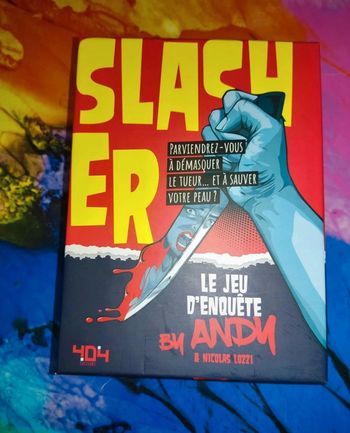 Slash le jeu d'enquêtes neuf - dressing trié par tailles