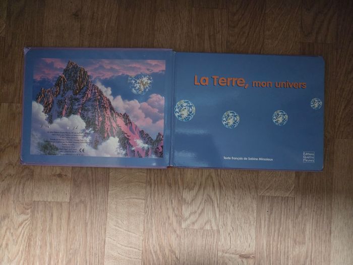 Livre pour enfants : La Terre, mon univers - Livre  scintillant - photo numéro 5