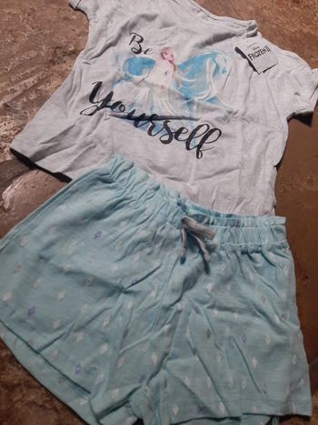 Pyjama Short Frozen 4/5 ans