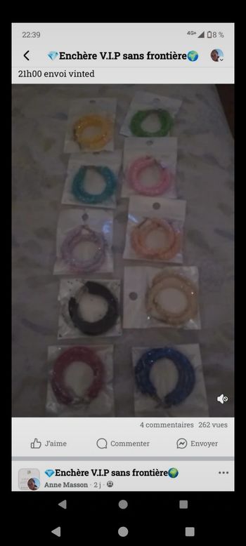 Boucles d'oreilles neuves