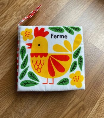 Livre sensoriel de la ferme