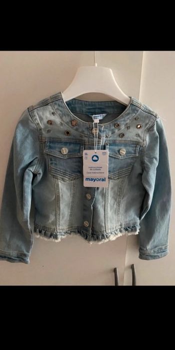 Mayoral veste en jean taille 5 ans neuve