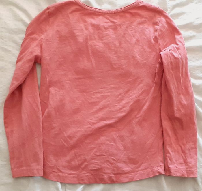 Haut manches longues paillette réversibles fille 5-6 ans - photo numéro 3