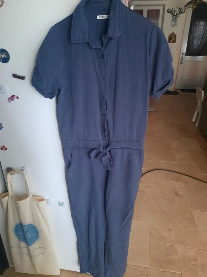 Salopette bleu marine