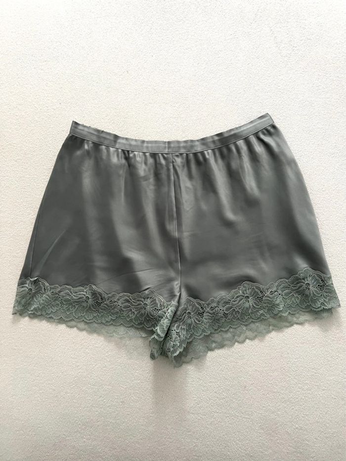 Ensemble short et top en satin Oysho M - photo numéro 5