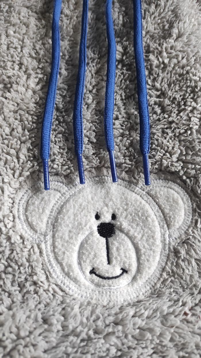 🔵 Lacets ovales 120 cm – Bleu - photo numéro 2