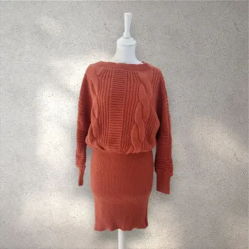 Robe pull automne-hiver taille unique
