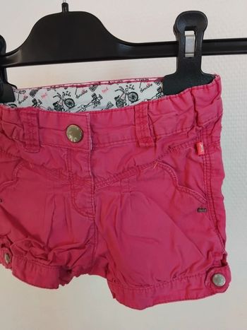 shorts fille 2ans