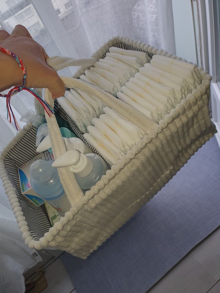 Sac à langer/organisateur de couches - photo numéro 5